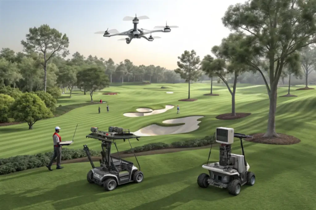 Robotic Caddies and Smart Drones: The Future of Golf Has Already Arrived