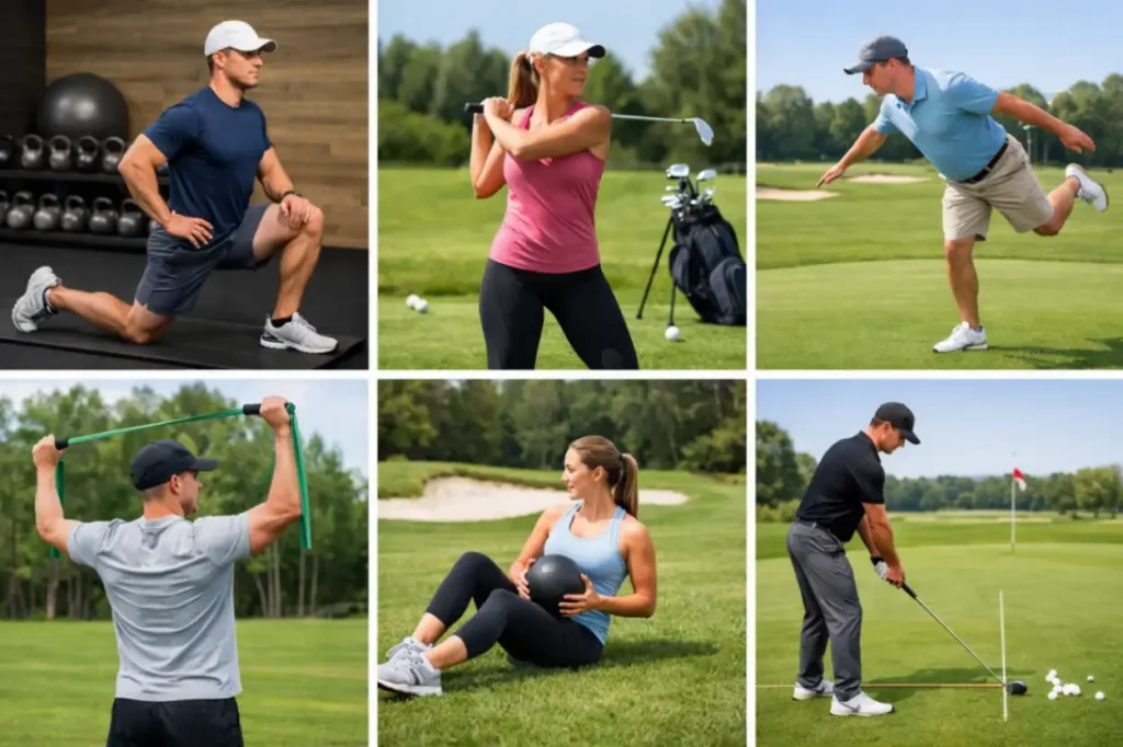 Best Golf Exercises for Beginners: Improve Mobility, Balance and Accuracy