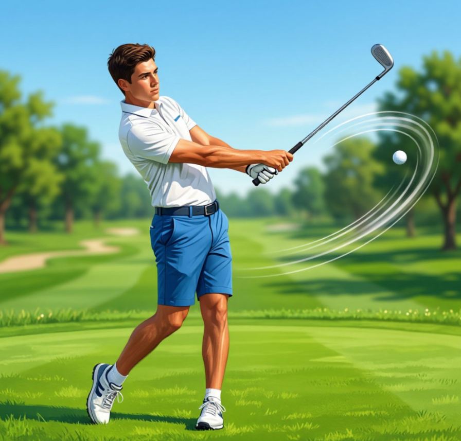 How hip mobility affects kick length in your golf swing